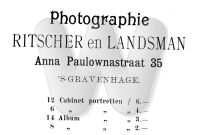 Advertentie fotografie 1897